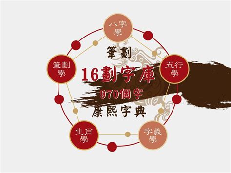 16劃的字屬虎|【16劃的字屬虎】【生肖虎專屬】16劃的字揭密，讓你的名字富含。